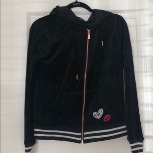 NWT Betsey Johnson Velour Jacket